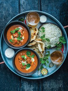 Butter Chicken Recipe | Epicurious Butter Chicken Curry, Indian Butter Chicken, Recipetin Eats, Pasta Primavera, Butter Chicken Recipe, Curry Chicken Recipes, Crushed Tomatoes, Butter Chicken, Orzo