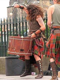 Scottish Music, Scottish Women, Drum Band, Scottish Man, Nice Boots, Great Scot, Kilt Outfits, Scotland Forever, Celtic Heritage