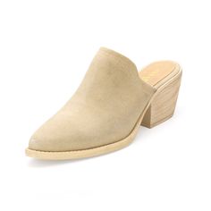 | Cream Suede Slip-ons With Suede Lining, Suede Slip-ons With Suede Lining And Closed Toe, Spring Suede Slip-ons With Leather Footbed, Suede Mules With Leather Sole And Flat Heel, Pointed Toe Suede Mules With Leather Sole, Fall Leather Mules With Suede Lining, Suede Mules With Pointed Toe And Leather Sole, Suede Mules With Leather Sole And Pointed Toe, Beige Suede Lined Slip-ons