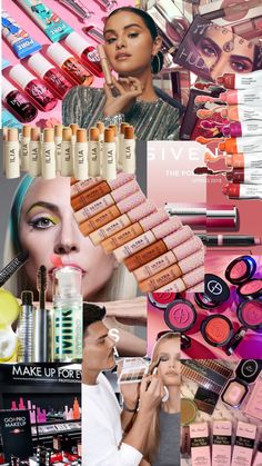 Makeup brands from this weeks training. Collection Moodboard, Sephora Collection, Makeup Brands, Sephora, Train, Makeup, Make Up