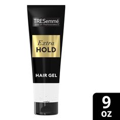 The best styling gel should hold your style without causing a sticky situation. TRESemmé Extra Hold Hair Gel delivers all-day-long humidity resistance and holds your style without stiffness, stickiness, or crunchiness. Built for frizz control and ready to be styled, this Extra Hold Gel fights frizz all day long with 24-hour humidity protection while continuously holding your style in place. This hair styling gel can be used on any hair type and hairstyle that requires hold and definition. Our un Tresemme Shampoo, Sleek Ponytail Hairstyles, Natural Hair Care Tips, Hair Control, Frizz Control, Styling Gel, Front Lace Wigs Human Hair, Hair Quality, Hair Gel