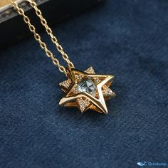 OrcaJump - Exquisite Stellar Pendant Necklace – Perfect for Celestial Enthusiasts Celestial Necklace, Pretty Pendant, Fantasy Jewelry, Star Pendant, Trunk, Beautiful Jewelry, Arizona, Gold Necklace, Pendant Necklace