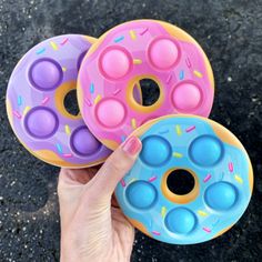 OMG! Mega Pop Mini Poppies - Donuts Top Trenz Toys & Games - Fidget Toys Bubble Popping, Funny Toys, Birthday List, Fidget Toy, Fun Diy Crafts, 9th Birthday