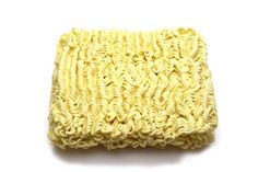 a yellow dishcloth on a white background