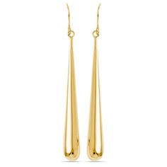 The teardrop dangle in 14k yellow gold makes these earrings a classically elegant option for all occasions. Wedding Ring Necklaces, Tear Drop Earrings, Solitaire Pendant Necklace, Teardrop Dangle Earrings, Custom Ring Designs, Men Diamond Ring, Wedding Ring Designs, Earring Crafts, Valentines Jewelry