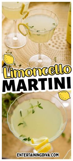 Limoncello Martini Limoncello Martini, Limoncello Cocktails, Best Summer Cocktails, Easy Summer Cocktails, Summer Flavors, Summer Food Party, Jello Shot, Lemon Drop Martini, Party Food Dessert