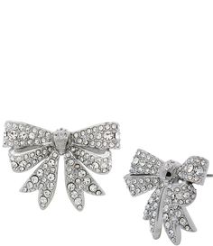 Kurt Geiger London Signature Eagle Bow Crystal Stud Earrings | Dillard's Kurt Geiger Earrings, Girly Jewelry Aesthetic, Stylish Jewelry Accessories, Xoxo Jewelry, Handmade Gold Jewellery, Wrist Jewelry, Body Jewelry Piercing, Jewelry Accessories Ideas, Dope Jewelry