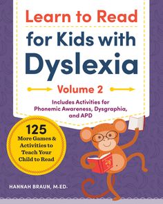 More games to help kids ages 7 to 12 overcome dyslexia and build reading skills With the right tools, kids with dyslexia can become avid readers. The follow-up to the bestselling Learn to Read for Kids with Dyslexia, this fun-filled choice in books for kids with dyslexia offers tons of new games that help kids overcome the challenges of dyslexia. This dyslexia workbook for kids features: Educational play--Go beyond other dyslexia books with 125 games and activities, including coloring, word asso Syllable Rules, Phonics Interventions, Reading Comprehension Practice, Activity Workbook, Easy Lessons, Games Activities, Opinion Writing, Games And Activities, New Games