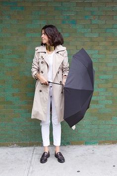 rainy day outfit ideas style wear glamour raining when waterproof work outfits rain fashion weather these women man prove its Rainy Outfit, Cute Raincoats, Rainy Day Outfit For Work, Girls Winter Outfits, Rain Fashion, Rain Outfit, Rainy Day Fashion, Outfit Trends, Dinner Outfits