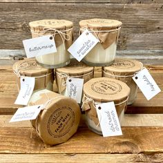 This Farm Wife Hand-Poured Soy Candles - This Farm Wife Yogurt Jar Candles, Candle Gift Bag, Clear Candle Labels, Candle Shoot Ideas, Candle Display Craft Show, Candle Container Ideas, Candle Vendor Booth Ideas, Christmas Small Gift Ideas, Candle Display Ideas