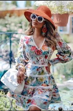 Western Boho Outfits, Summer Fashion Dresses, Women's Casual Style, Fashion Attire, Comfy Fashion, Boho Look, Casual Summer Outfit, Modern Boho, Summer Dresses For Women