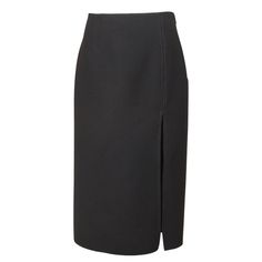 GUARANTEED AUTHENTIC MICHAEL KORS MADE IN ITALY BLACK WOOL PENCIL SKIRT Details: • Grey wool straight pencil style skirt. • Front slit. • Concealed side zipper. • Unlined. Fabric: 100% Wool Size: 4 Measurements (Approximate Laid Flat): • Waist, 14" • Hip, 18" • Full Leg Length, 28.5" (front center waistline to bottom front center hem) To Our Customers: - We consider it a privilege to serve as your luxury fashion concierge. Whether you are looking to buy that special one-of-a-kind item, (that no Black Tweed Jacket, Brown Leather Skirt, Skirt Details, Fashion Umbrella, Evening Skirts, Silk Outfit, Wool Pencil Skirt, Cotton Blends Dress, Black Leather Skirts