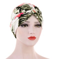 Season:Winter,Fall; Gender:Women's; Quantity:1 PC; Style:Boho; Occasion:Outdoor,Holiday; Material:Polyester; Function:Casual; Pattern:Shading,Gift; Design:Print; Listing Date:07/20/2022; Special selected products:Clearance; Type:Turban Floral Beanie, Chemo Turbans, Chemo Beanies, Head Wraps For Women, Turban Headwrap, Chemo Hat, Bandana Hairstyles, Elastic Headbands, Head Wrap