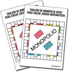 two printable spanish games for children to play