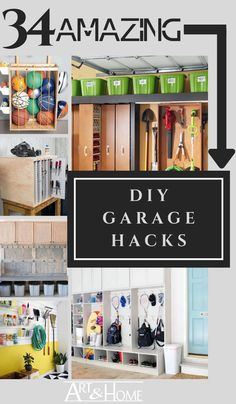 garage hacks for organizing and storage