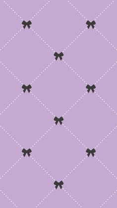 an image of a purple background with black bow ties on it's diagonal pattern