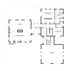 the first floor plan for this house