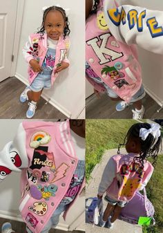 You can choose all your personalization, send me a message upon placing order eith size color, and personaluzation. Sizes start at 2t and go up to size 8 Divine Outfits, Toddler School Uniforms, Jcpenney Portraits, Kids Fashion Swag, Black Kids Fashion, Newborn Mom, Kids Jackets, Letterman Jackets, Kid Styles