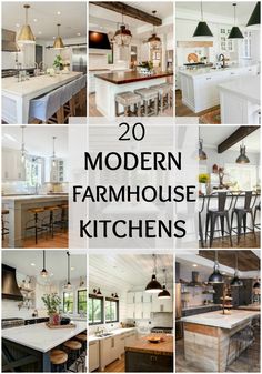 the top 20 modern farmhouse kitchen designs