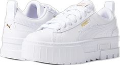 Puma Kids, Shoes Puma, White Puma, Puma White, Girls Shoes Kids, Big Kid, Product Reviews, Big Kids, Leather Sneakers