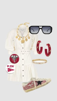 Alabama Gameday Outfit Bama Gameday Outfit, Bama Gameday, Bama Rush, Alabama Game Day, Country Concert Fits, Games Outfits