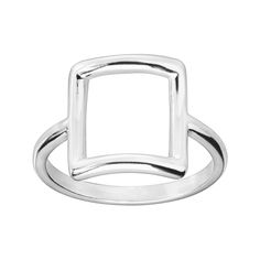 PRICES MAY VARY. Don't cut any corners with this square ring! Inspired by the popular Karma Ring, this open frame sterling silver ring is the perfect anchor to your minimalistic style. Wear it solo or with other Silpada rings. Piece comes with a ".925" sterling silver quality stamp as a symbol of guaranteed product quality. Sterling silver Ring face measures 1/2 inches wide .925 sterling silver quality stamp Don't cut any corners with this square ring! Inspired by the popular Karma Ring, this op Diamond Birthstone Ring, July Birthstone Ring, Natural Ruby Ring, Sterling Silver Jewelry Rings, Jewelry Staples, Gold Diamond Wedding Band, Aquamarine Engagement Ring, Square Ring, Minimalistic Style