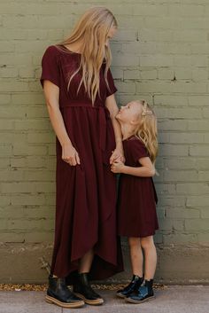 Your favorite ROOLEE dress comes in a mini! Perfect for flower girls, any special occasion, or church, this dress is designed with cuffed sleeves, a buttoned keyhole in the back, elastic around the waist, and a removable tie waistband. Does not have a wrap skirt Colors may vary when matching with the Taylor Jane Wrap Maxi Lined Shop the rest of the Collection: Mommy + Me﻿ *FINAL SALE* Jane Dress, Line Shopping, Resort Collection, Plus Size Shopping, Solid Dress, Swimsuit Cover, Flower Girls, Sweatshirt Dress