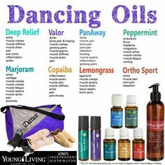 an advertisement for young living oils