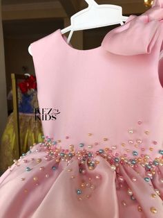 Kids Party Frocks, Baby Dress Embroidery, Baby Clothes Sizes