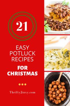 21 easy potluck recipes for christmas