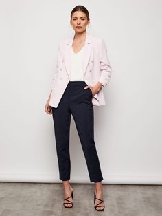 Choosing your next outfit will be a breeze with the Easy Does It pant! Features front slant pockets, tapered leg silhouette and concealed front zip.(Navy , 18) Black Panta, Work Pants For Women, Workwear Dresses, Fashion Workwear, Easy Does It, Outfit Inspiration Women, Professional Work Outfit, Ladies Pants, Work Pants Women