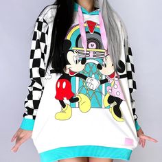 Disney Mickey & Minnie Date Night Diner Unisex Hoodie 60% Cotton, 40% Polyester French Terry And Jersey Material Screen Printed Sleeves And Embroidery Detail Logo Hood Drawstring Fully Lined Inner Hood Unisex Fit White/Multi Blue Long Sleeve Hoodie With Character Print, Playful White Hoodie For Streetwear, White Harajuku Hoodie With Cartoon Print, White Hoodie With Character Print, White Hooded Sweatshirt With Character Print, White Character Print Hoodie, Harajuku Style Hooded Top With Cartoon Print, Multicolor Cartoon Print Hooded Hoodie, Playful White Hoodie Sweatshirt