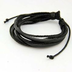 2PCS Lot Mens Girls Wrap Leather Charm Bracelet Women Fashion Jewelry Chain | eBay Adjustable Trendy Leather Bracelet, Trendy Adjustable Wrap Bracelet, Trendy Adjustable Wristband Fashion Accessory, Trendy Adjustable Black Wristband, Casual Black Braided Bracelets, Trendy Adjustable Leather Bracelet, Trendy Adjustable Black Leather Bracelet, Casual Leather Bracelet With Adjustable Length As A Gift, Trendy Leather Bracelet As Gift