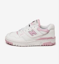 New Balance 550 Lilac Cloud, Shoes New Balance 550, White And Pink Shoes, Leon Dore, Shoes New Balance