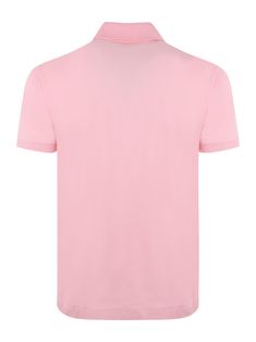 Lacoste polo shirt in light pink cotton piqué. Ribbed collar. Short sleeve. Closure with 2 buttons. Front logo. Classic fit. Size in photo 3 French (S) 100% cottonComposition: 100% Cotton Pink Polo Shirt Outfit Men, French Clothing Brands, René Lacoste, Pink Polo Shirt, Crocodile Logo, Burberry Shop, Lacoste Polo Shirts, French Outfit, Pink Polo