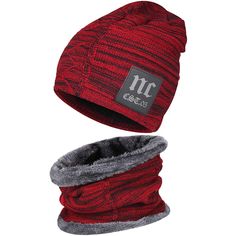 Men's & Women's Winter Warm Knit Beanie Hat Scarf Set 01 Winter Beanie Hat, Winter Hats For Men, Hat And Scarf Sets, Winter Outfits Men, Winter Cap, Circle Scarf, Winter Hats Beanie, Hat Scarf, Hat For Man