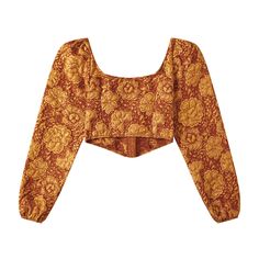 Product Introduction: Sleeve length: Long sleeves Craft: Embroidery/Embroidery Main fabric composition: polyester (polyester fiber) Length: Ultra short (≤ 40CM) Collar type: square collar Sleeve type: Bubble sleeves Color: Brown Size Information: Size: XS, S, M, L Unit:CM Note： 1. Asian sizes are 1 to 2 sizes smaller than European and American people. Choose the larger size if your size between two sizes. Please allow 2-3cm differences due to manual measurement. 2. Please check the size chart ca Small Tank Tops, Yarn Cake, Small Tank, European Women, Beach Skirt, Mesh Skirt, Dress Size Chart, Aesthetic Outfits, Cut And Style