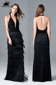 Black Backless Evening Dress For Party Season, Fitted Evening Bridesmaid Dress, Fitted Backless Summer Gown, Backless Summer Cocktail Gown, Black Gown For Night Out Party Season, Chic Evening Gown For Parties, Chic Evening Party Gown, Black Gown For Party Season And Night Out, Summer Backless Gown For Night Out