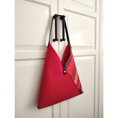 Japanese Tote Bag, Slouchy Purse, Vintage Style Bag, Design Japonais, Saddle Bag Purse, Japanese Bag, Triangle Bag, Slouch Bags, Soft Leather Bag