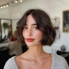 50 Gorgeous Short Wavy Haircuts Trending in 2024 Short Wavy Haircuts, Trendy Bob Hairstyles, Short Wavy Bob, Wavy Bob Haircuts, Short Spiky Hairstyles, Wavy Haircuts, Chin Length Hair, Hair Inspiration Short, Short Wavy Hair