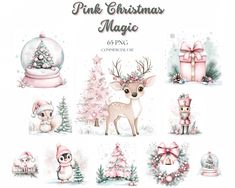 the pink christmas magic collection is available for purchase