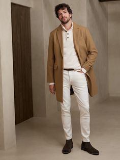 Mens Banana Republic Outfits, Banana Republic Coats Women, Banana Republic Coat, Men’s Banana Republic, Banana Republic Men, Camel Coat, Top Coat, Coat Outfits, Banana Republic