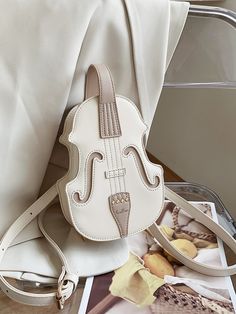 Violin Design, Adjustable Bag, Cute Purses, Cute Bags