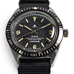 Naval Watch Co. FRXB002 Watch | Uncrate Supply Field Watches, Vintage Watches For Men, Notes Design, Vintage Rolex, Watch Companies, Dive Watches, James Bond, Watch Brands