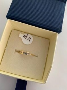 Dainty solid gold bar ring with engraved couple initial.  Also, engrave initials or your kids. Wear it separate or stack it with other rings. Order in 10k, 14K or 18K solid gold. Amazing dainty look for every day wear or special occasions.Metal choices:10K solid gold (Yellow, rose or white)14K solid gold (Yellow, rose or white)18K solid gold (Yellow, rose or whiteif you need to add more initials, please inquire.Choose your desired ring size.Engrave 1 to 3 letters.------PRODUCTION TIMELINE------- 14k Gold Stackable Rings With Initials For Anniversary, Gold Engraved Promise Ring With Hallmarks, Yellow Gold Engraved Initial Ring For Promise, Promise Ring With Initials In 14k Gold, 14k Yellow Gold Engraved Ring With Hallmark, 14k Gold Nameplate Ring For Anniversary, Yellow Gold Engraved Ring With Initials For Promise, 14k Gold Initial Ring With Engraving Option For Promise, Gold Nameplate Engraved Ring For Anniversary