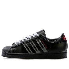 PLEASURES x Adidas originals Superstar GY5691 Crazy Sneakers, All Black Adidas, Black Adidas Shoes, Skate Fits, Adidas Originals Superstar, Sneakers Adidas, Shoe Inspo, Sports Sneakers, Swag Shoes