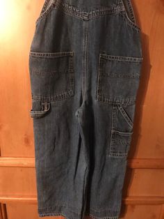 Good used condition/smoke free home/Broken in worn comfortable denim.. while on the farm or headed to the festival!(83) Dark Wash Full-length Overalls With Pockets, Dark Wash Full Length Overalls With Pockets, Full-length Medium Wash Overalls With Pockets, Medium Wash Full-length Overalls With Pockets, Full Length Medium Wash Overalls With Pockets, Overalls Denim, Kids Overalls, Jean Overalls, Bib Overalls