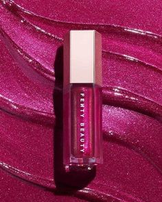 Fenty Beauty Lip Luminizer, Fenty Beauty Lip Gloss Collection, Fuschia Flex Fenty, Lip Gloss Fenty Beauty, Fenty Fuchsia, Lip Gloss Fenty, Gloss Fenty Beauty, Fenty Lip Gloss, Fenty Beauty Lip Gloss