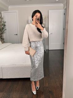 Office Holiday Party Outfit, Office Party Outfits, Outfits New Year, New Years Outfit, Christmas Party Outfits, Eve Outfit, Christmas Style