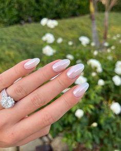 Glazed Donut Nails, Donut Nails, Glazed Donut, Pearl Nails, Blue Nail, Bride Nails, Bridal Nails, Prom Nails, Classy Nails